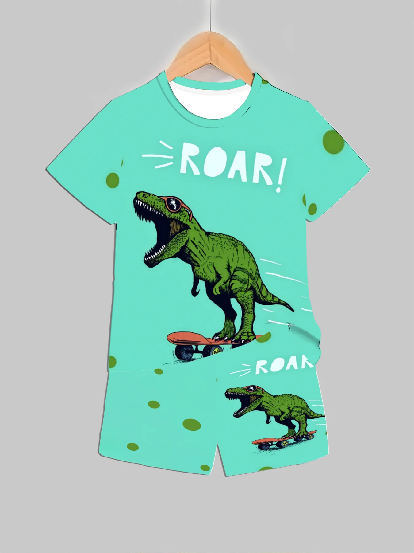 New Dinosaur Printed Outfits T - огляд і ціна Summer Clothing Baby Girl