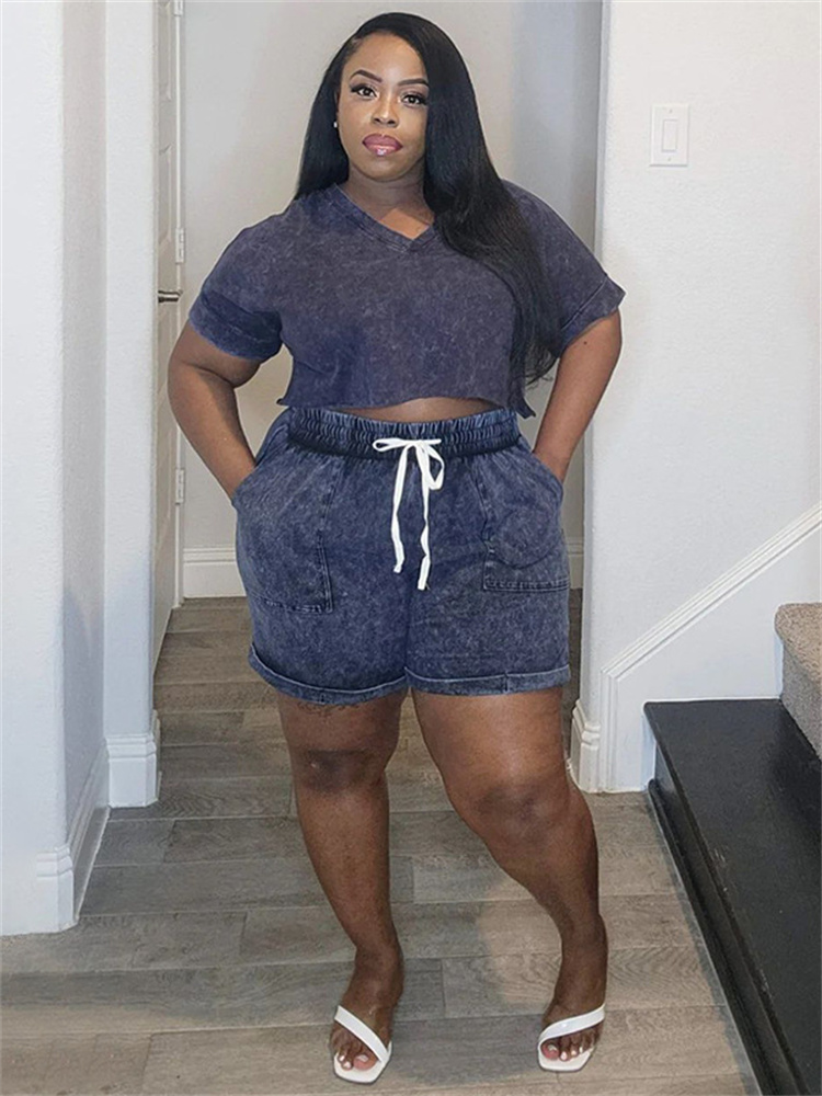 Wmstar Plus Size Two Piece Out - огляд і ціна Summer Clothing Wholesale