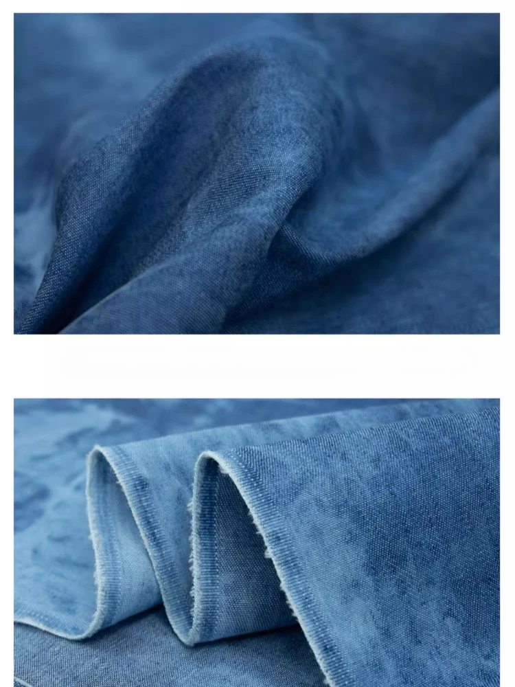 Washed Tied Denim Cloth Pure C - огляд і ціна Summer Clothing Wholesale