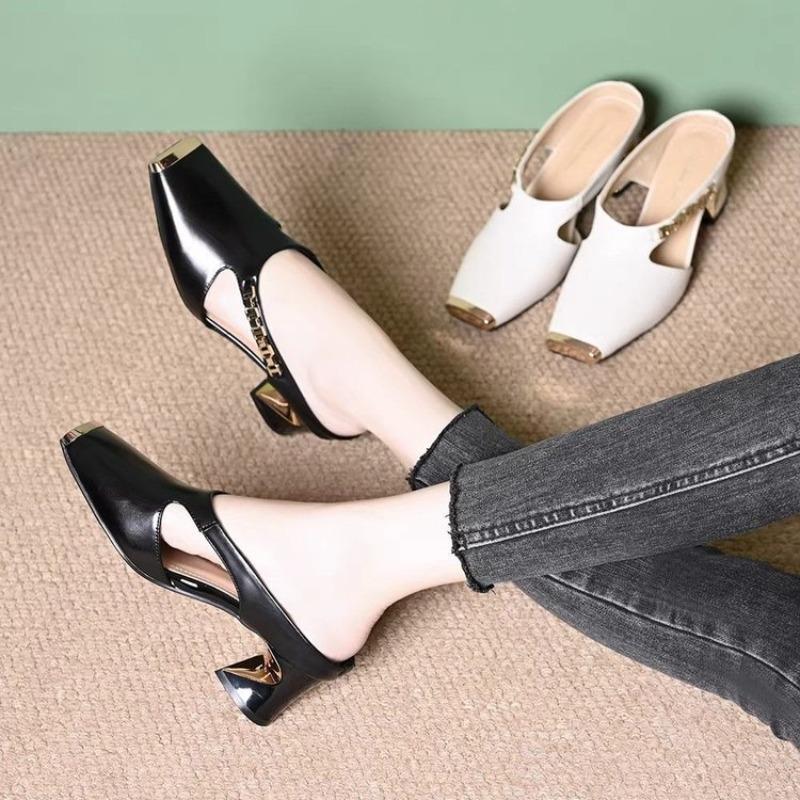 Women High Heels Slippers Chun - огляд і ціна Summer Clothing Stores