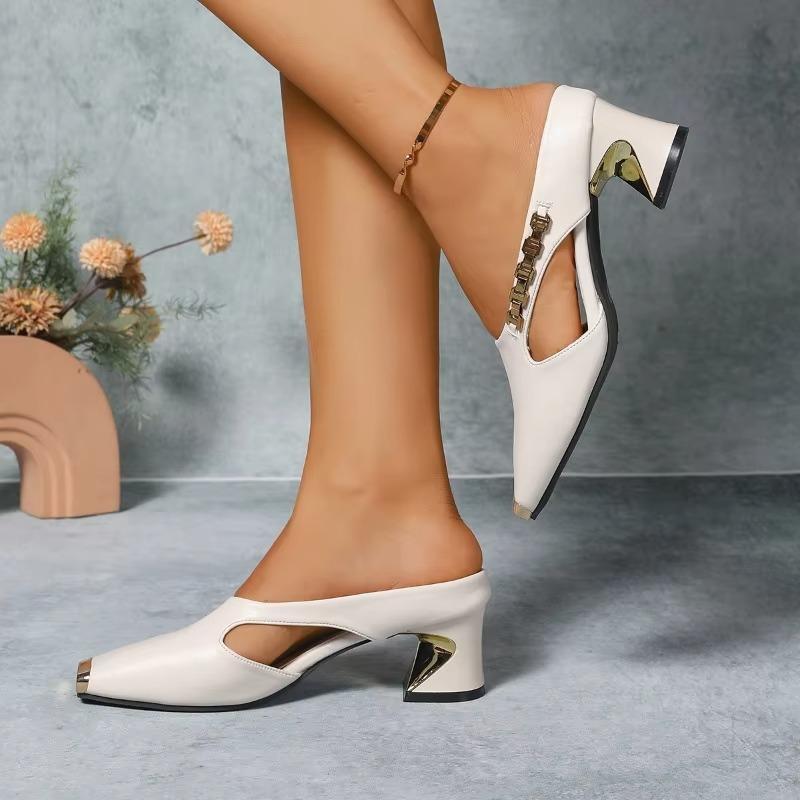 Women High Heels Slippers Chun - огляд і ціна Summer Clothing Stores
