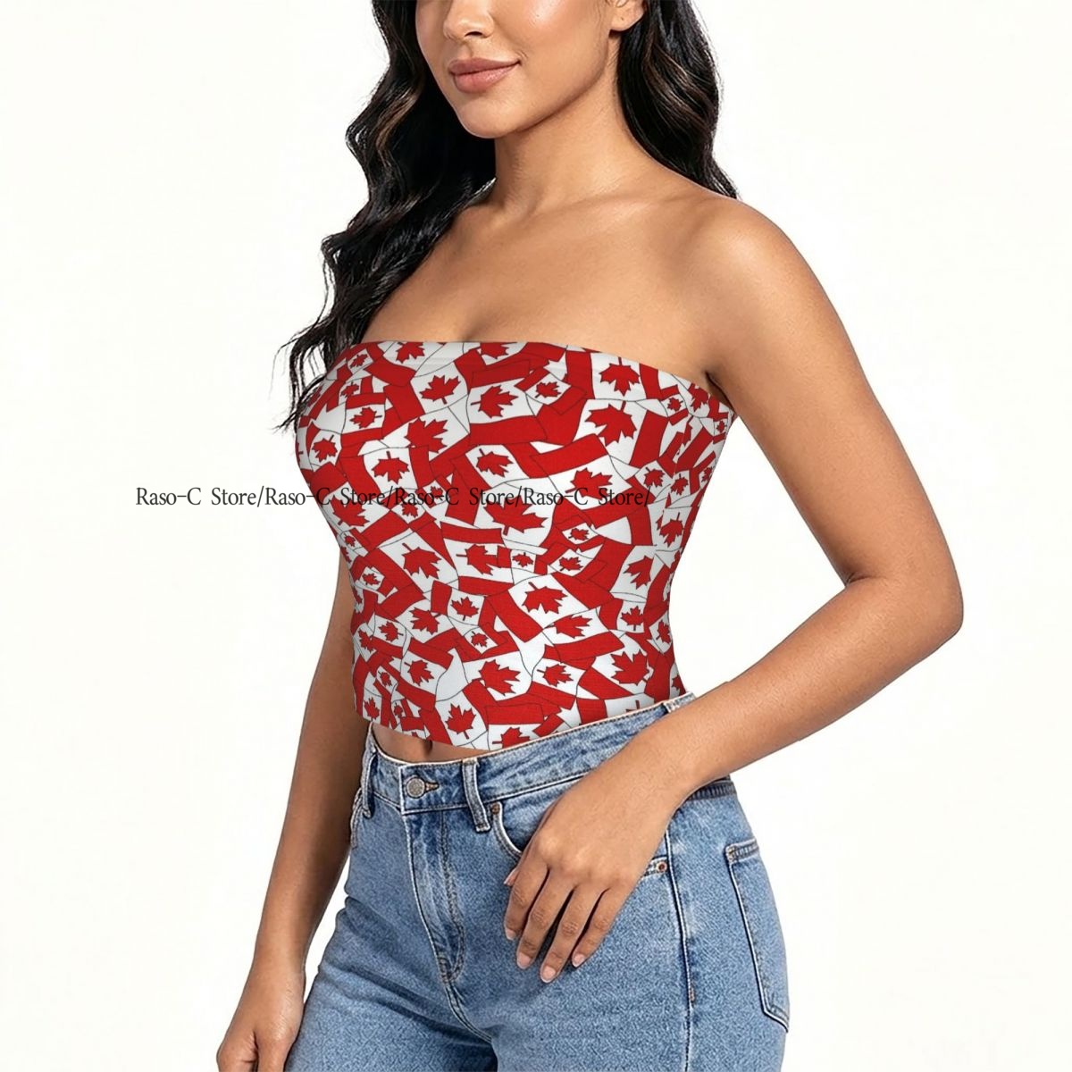 Women Block Crop Slim Tube Top - огляд і ціна Summer Clothing Women Canada